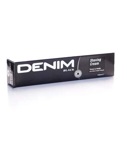 Denim Black Shaving Cream 100ml
